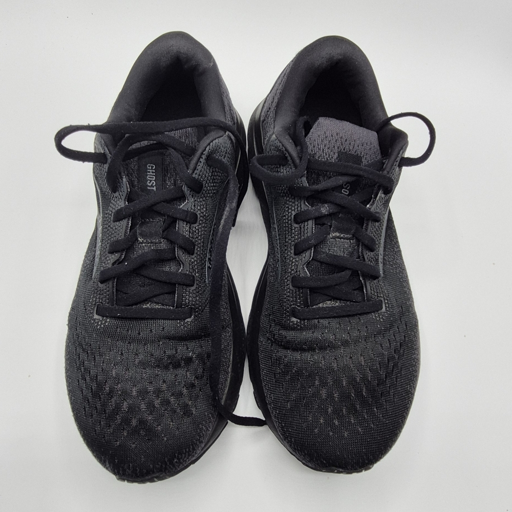 Brooks Black And Gray Running Shoe Interior Label